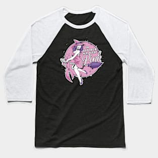 Pink Witch's Support Baseball T-Shirt